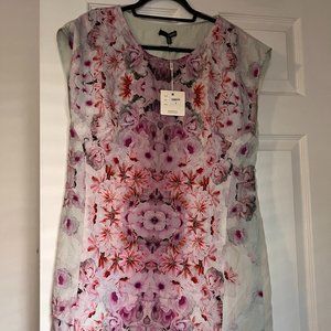 Ladakh Short Sleeve Floral Dress Size 6